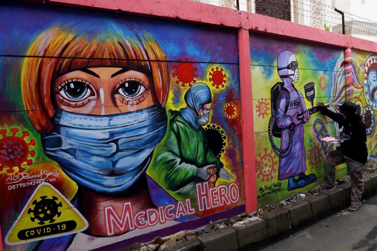 Lewat Mural, Seniman...