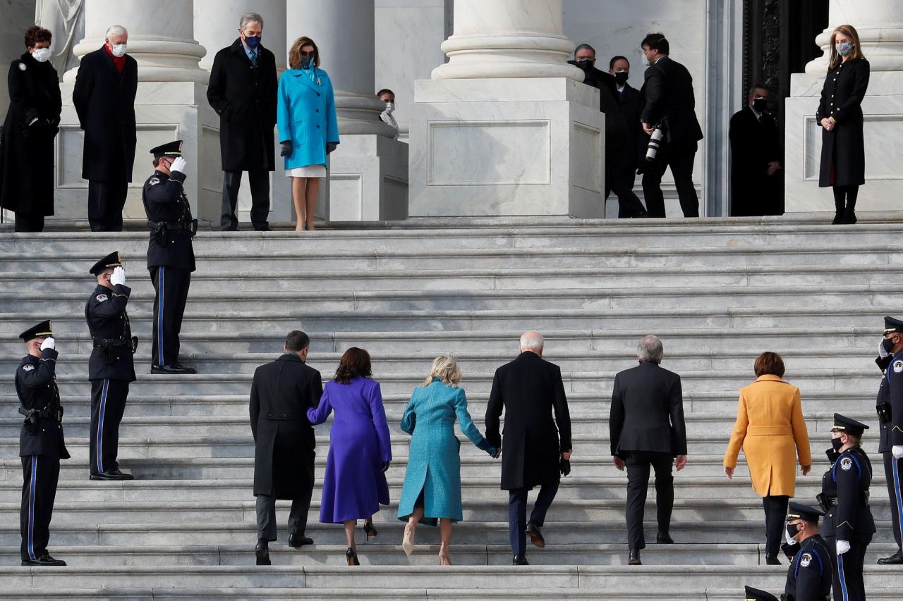 Biden dan Harris Tiba...
