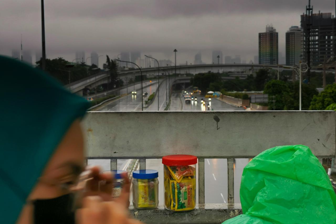 Jakarta Diguyur Hujan...