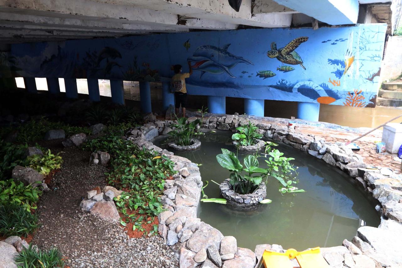 Dihiasi Mural dan Ruang...
