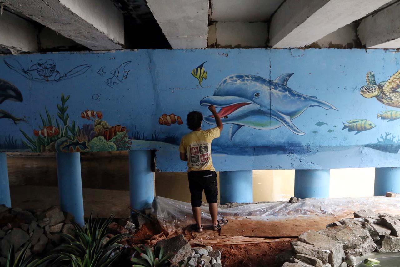 Dihiasi Mural dan Ruang...
