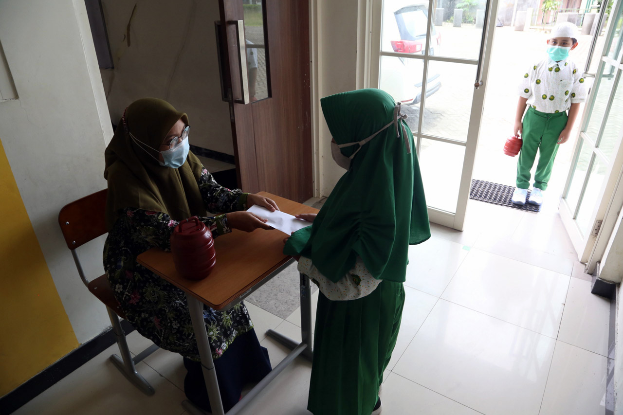 Peduli Bencana, Siswa...