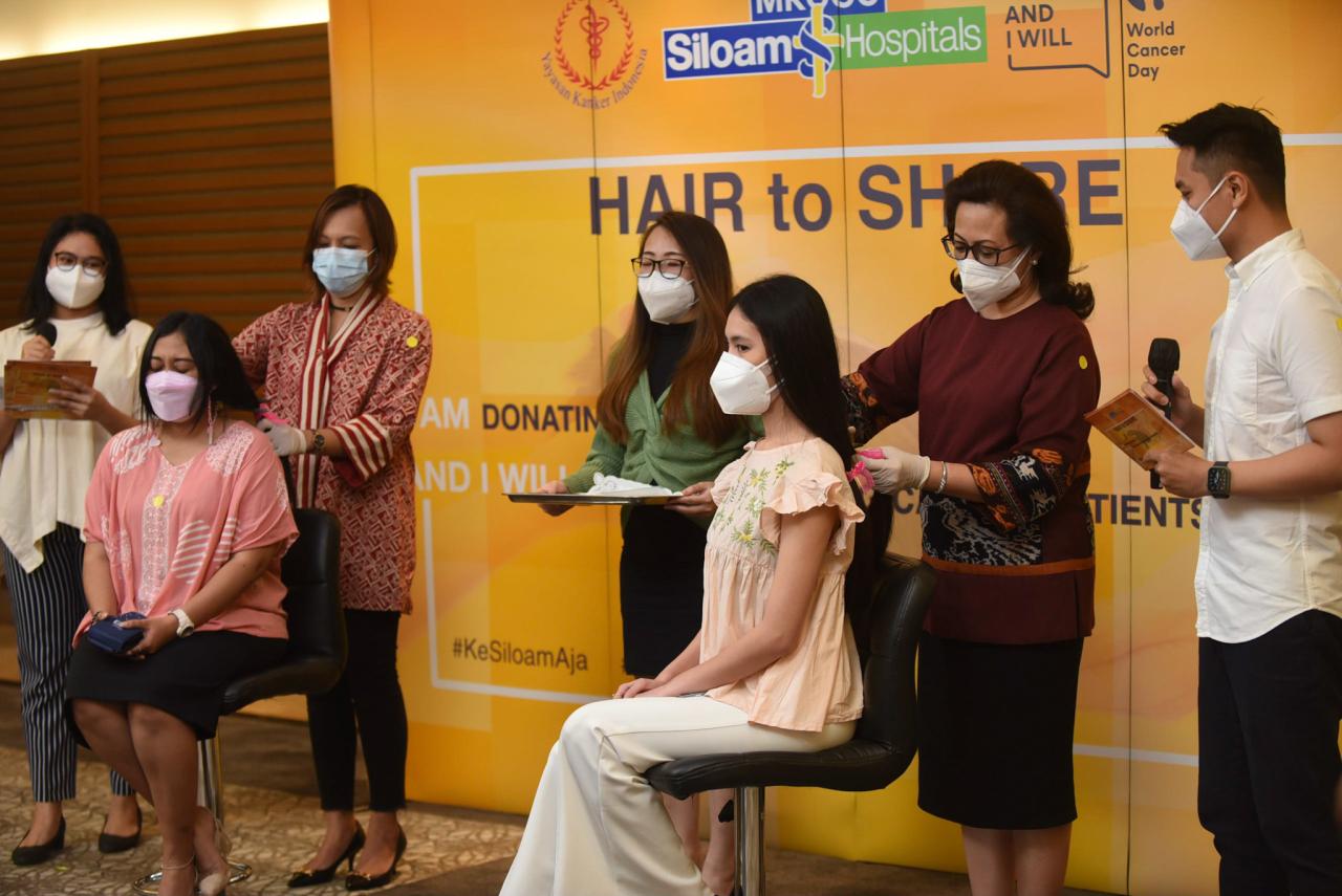 Hair to Share, Donasi...