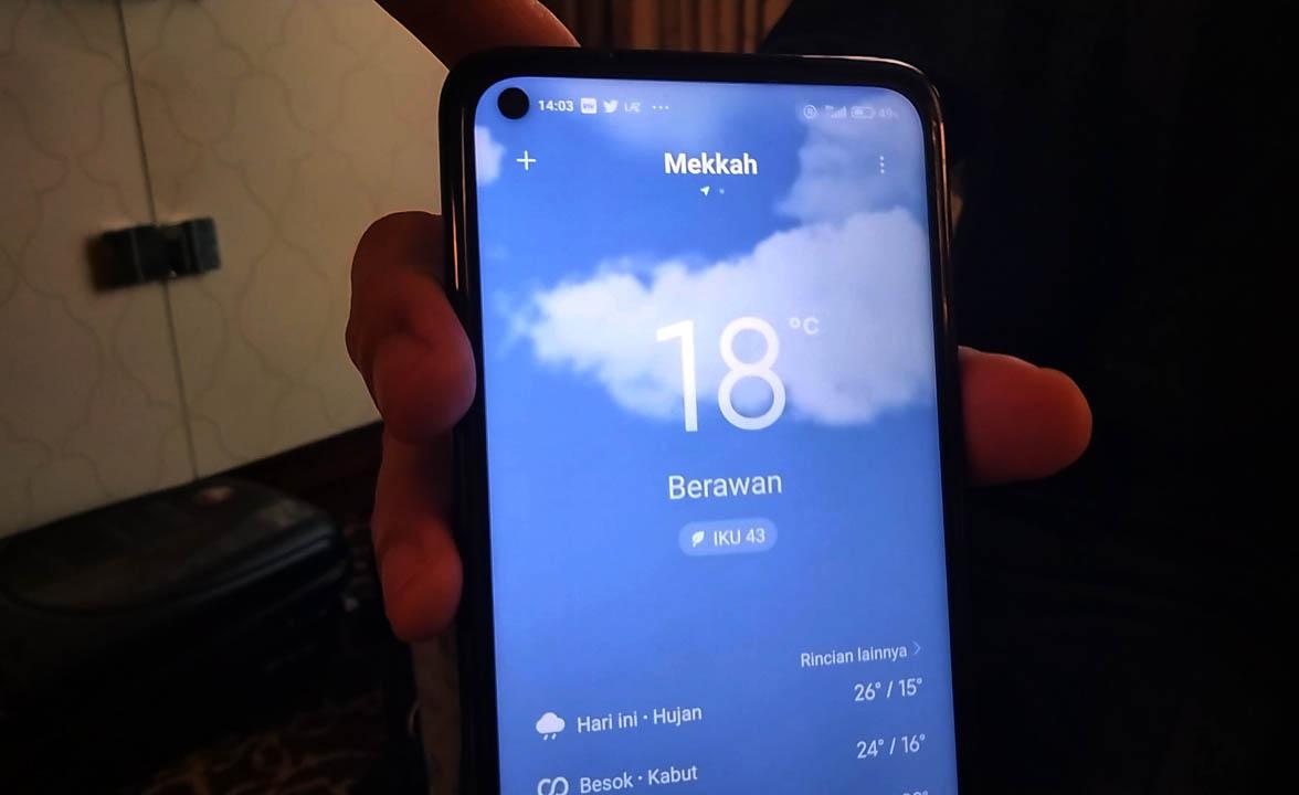 Mekah Diguyur Hujan,...