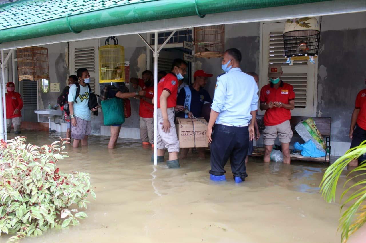 Lapas Pekalongan Kebanjiran,...