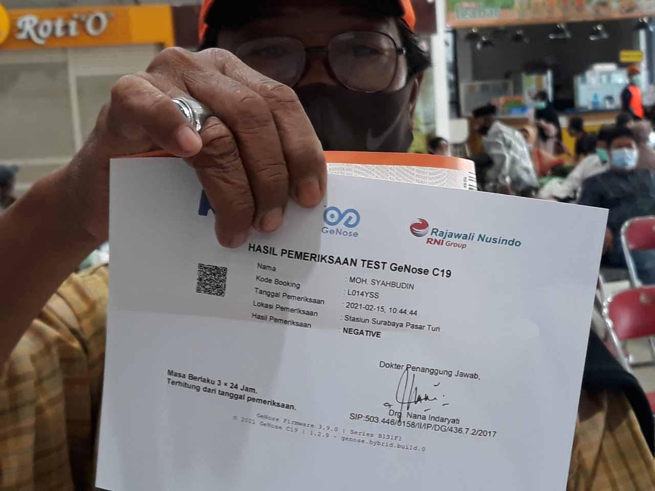 Stasiun Pasar Turi Terapkan...