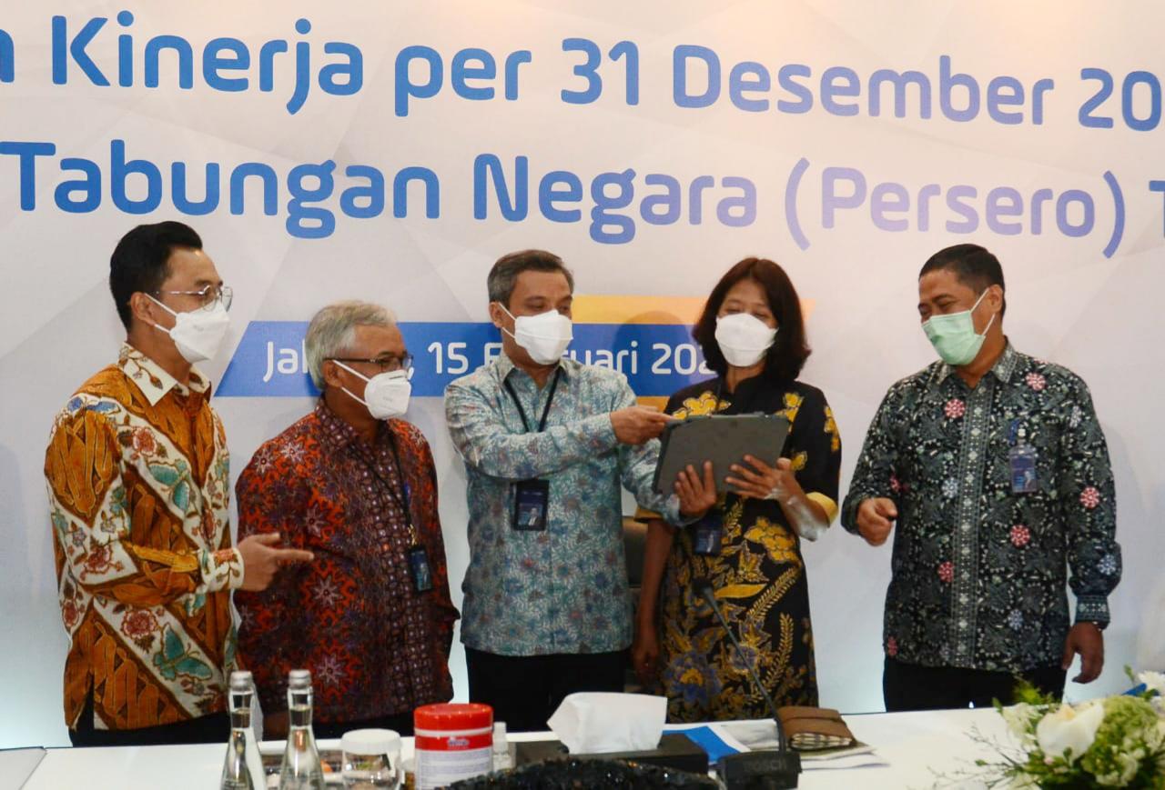 Tahun 2020, Laba BTN...