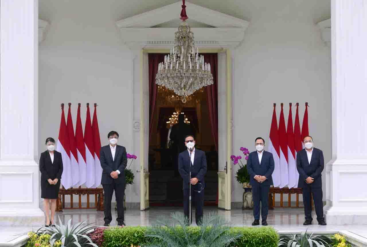 Jokowi Tunjuk Ridha...