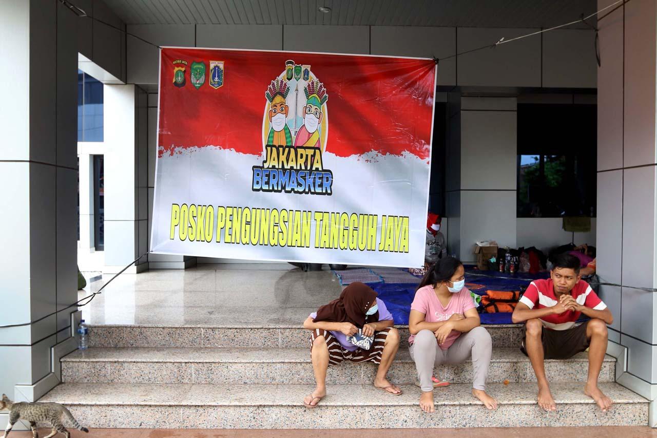 Pengungsi Banjir Cipinang...