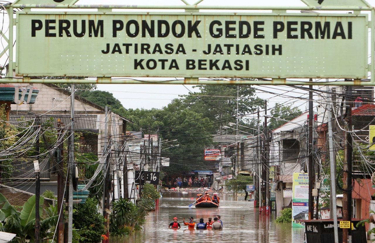 Tanggul PGP di Bekasi...