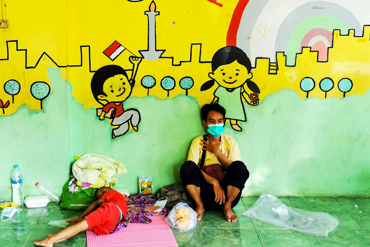 Warga Korban Banjir...