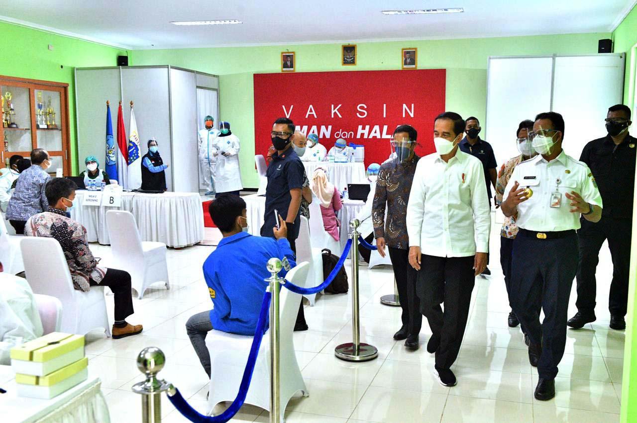 Didampingi Anies, Jokowi...