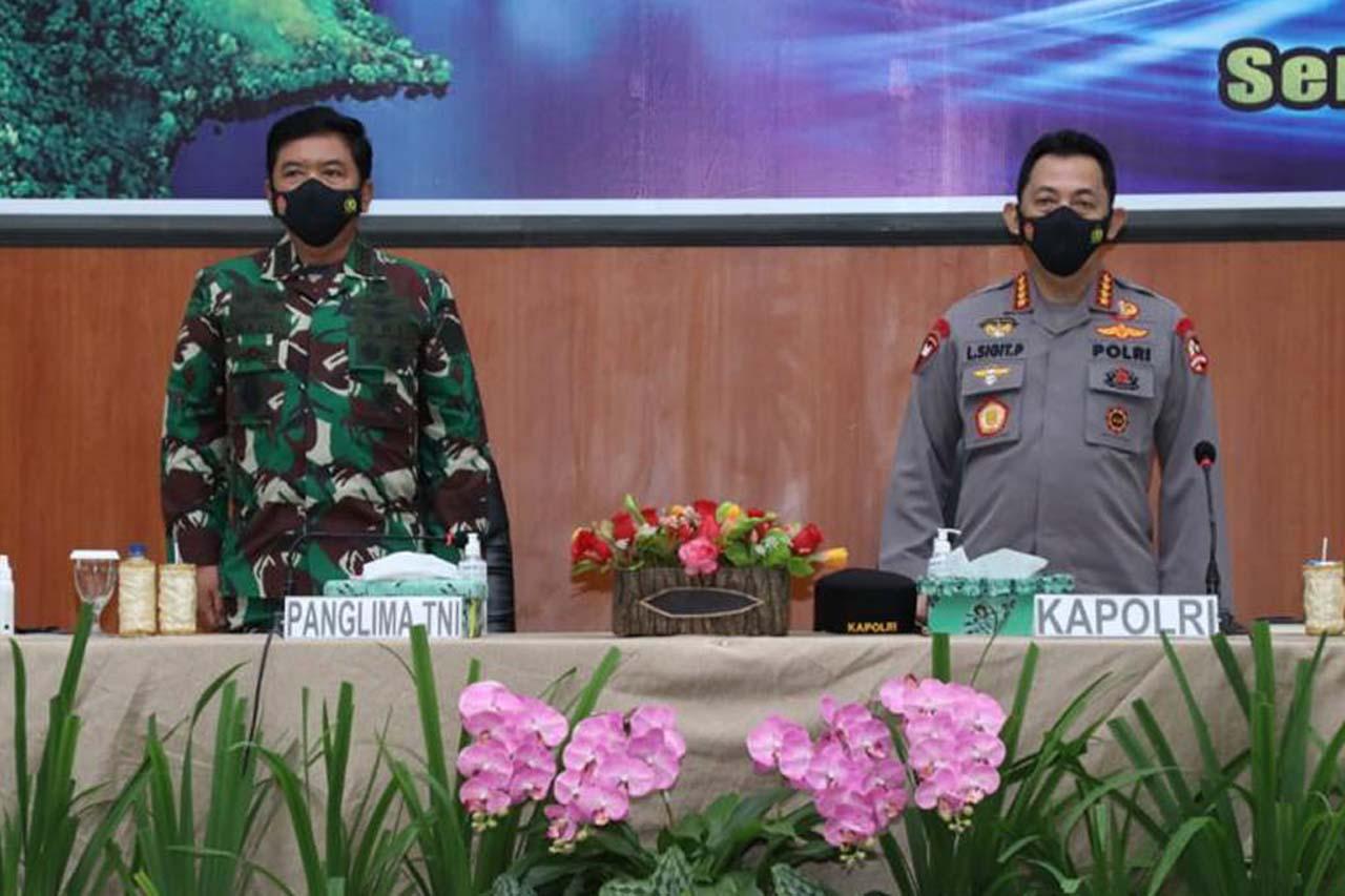 Panglima TNI dan Kapolri...