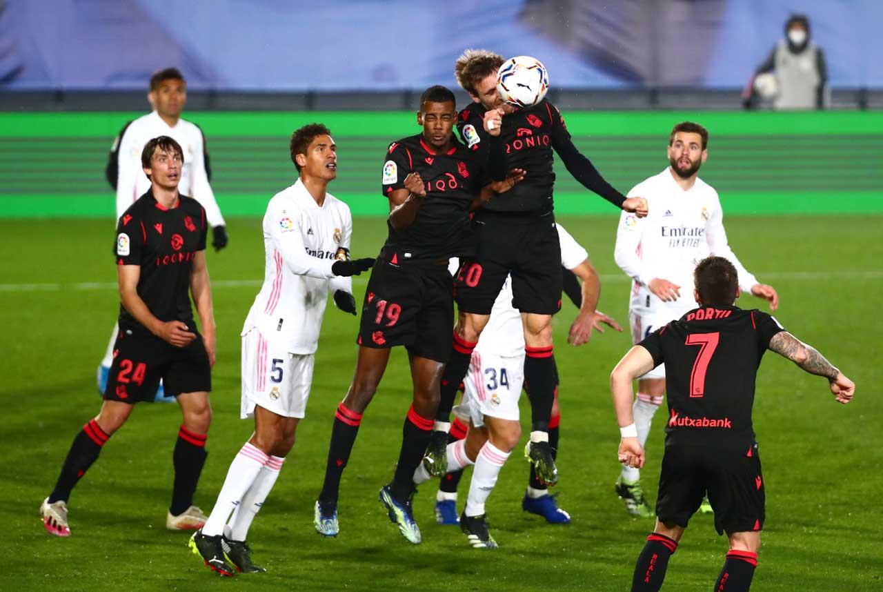Real Madrid Ditahan...