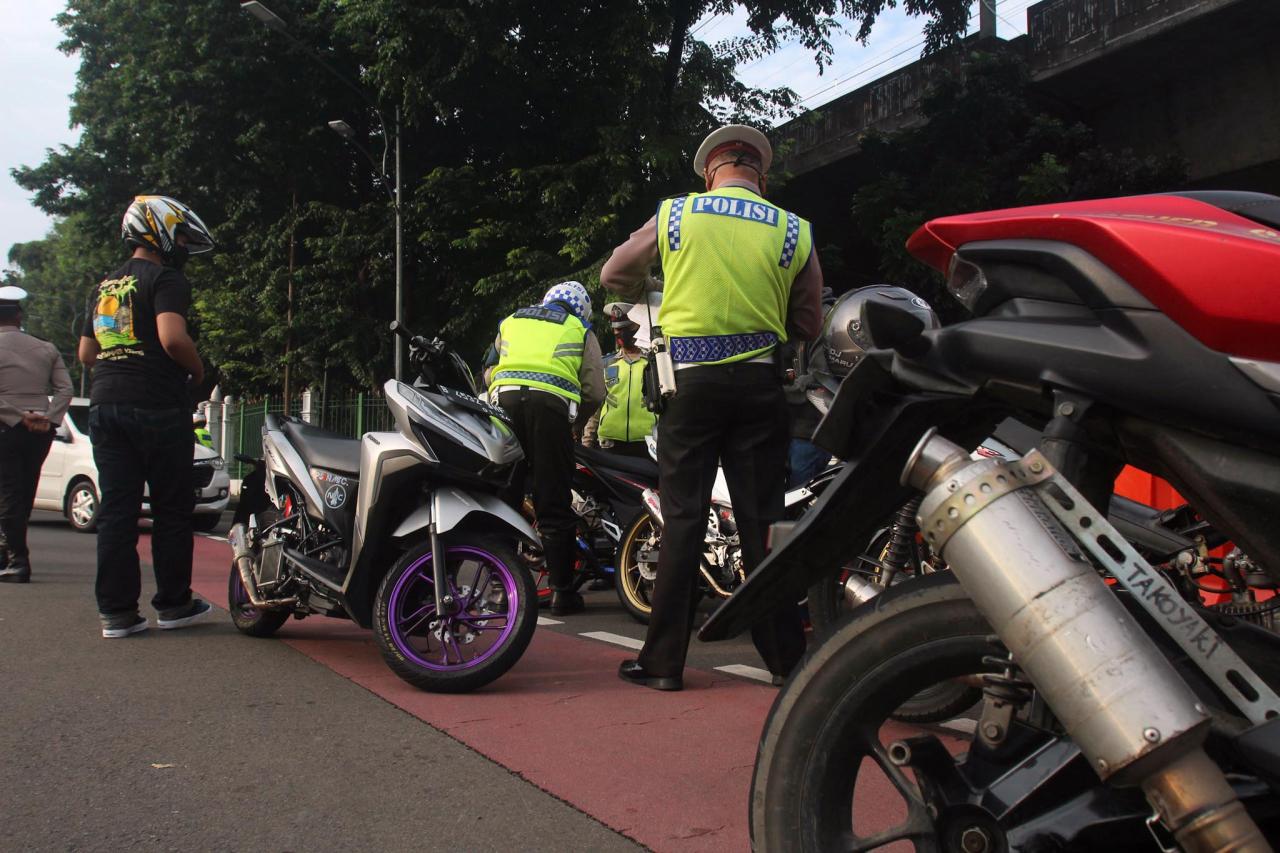 Puluhan Motor Knalpot...