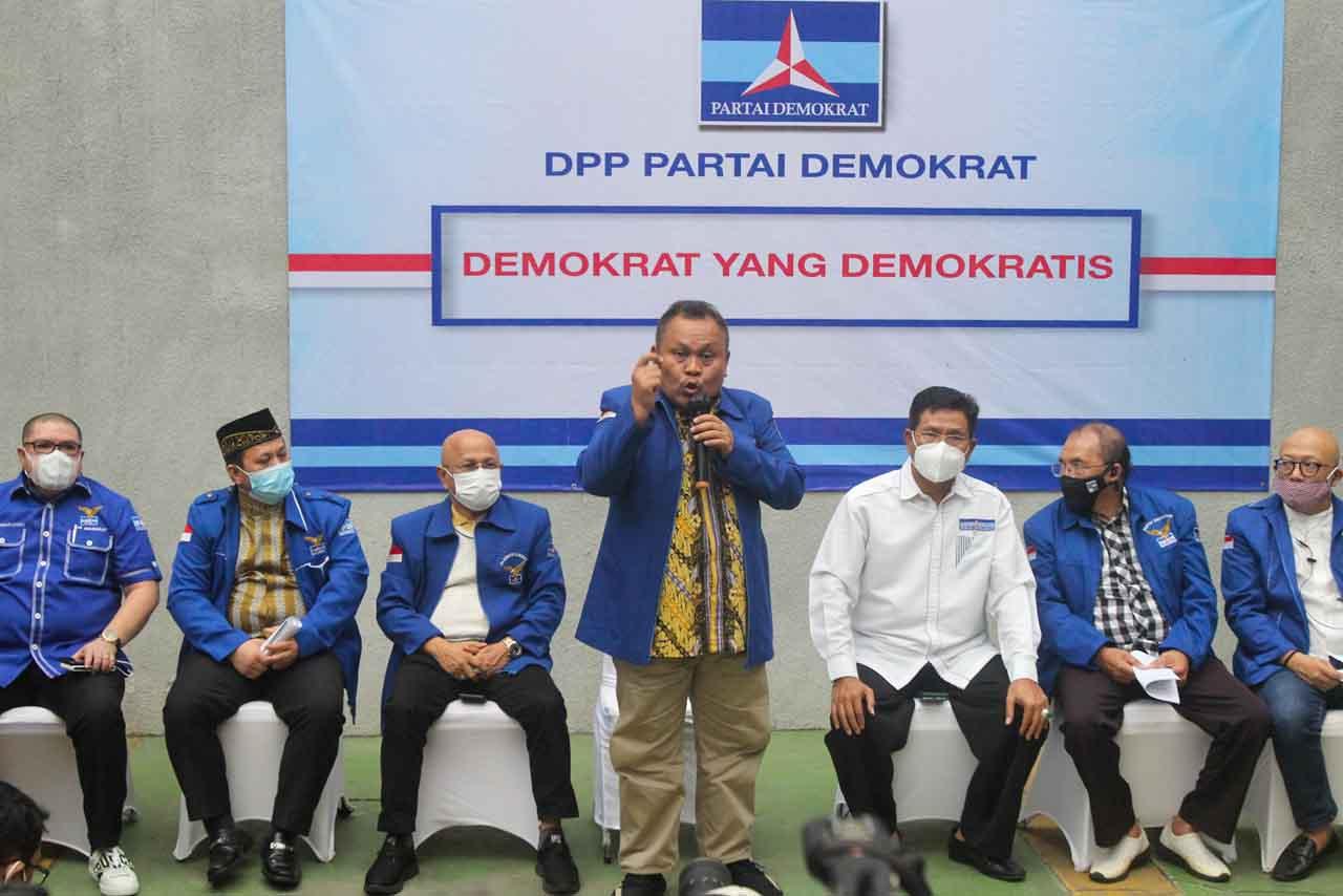 Demokrat Versi KLB Konpers...