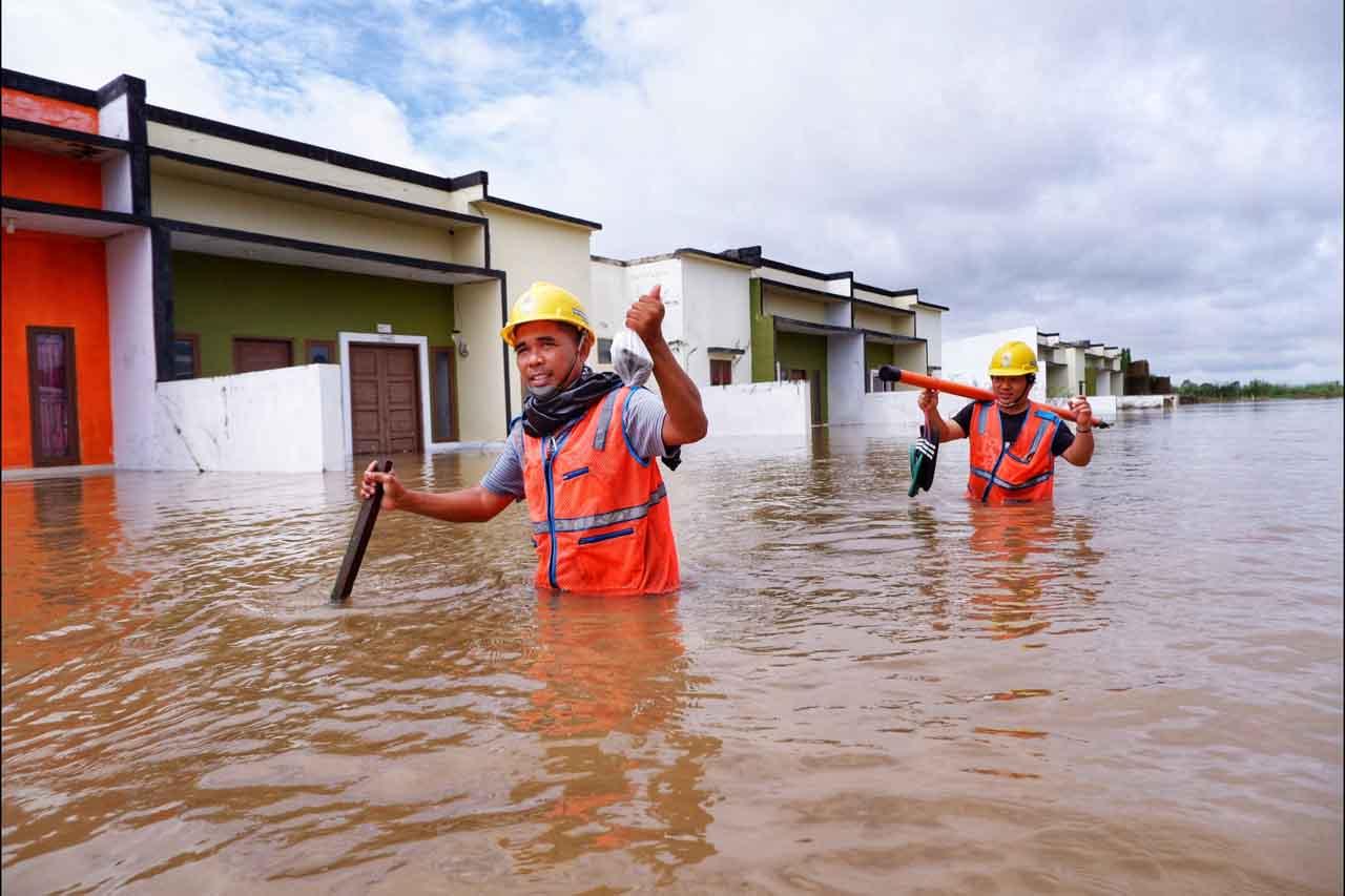 PLN Siaga Banjir Manggala