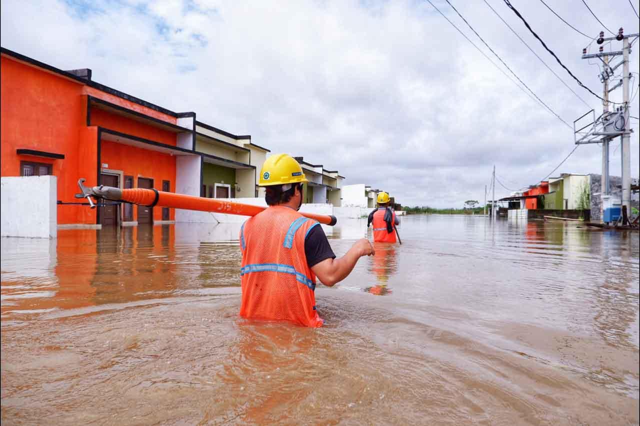 PLN Siaga Banjir Manggala