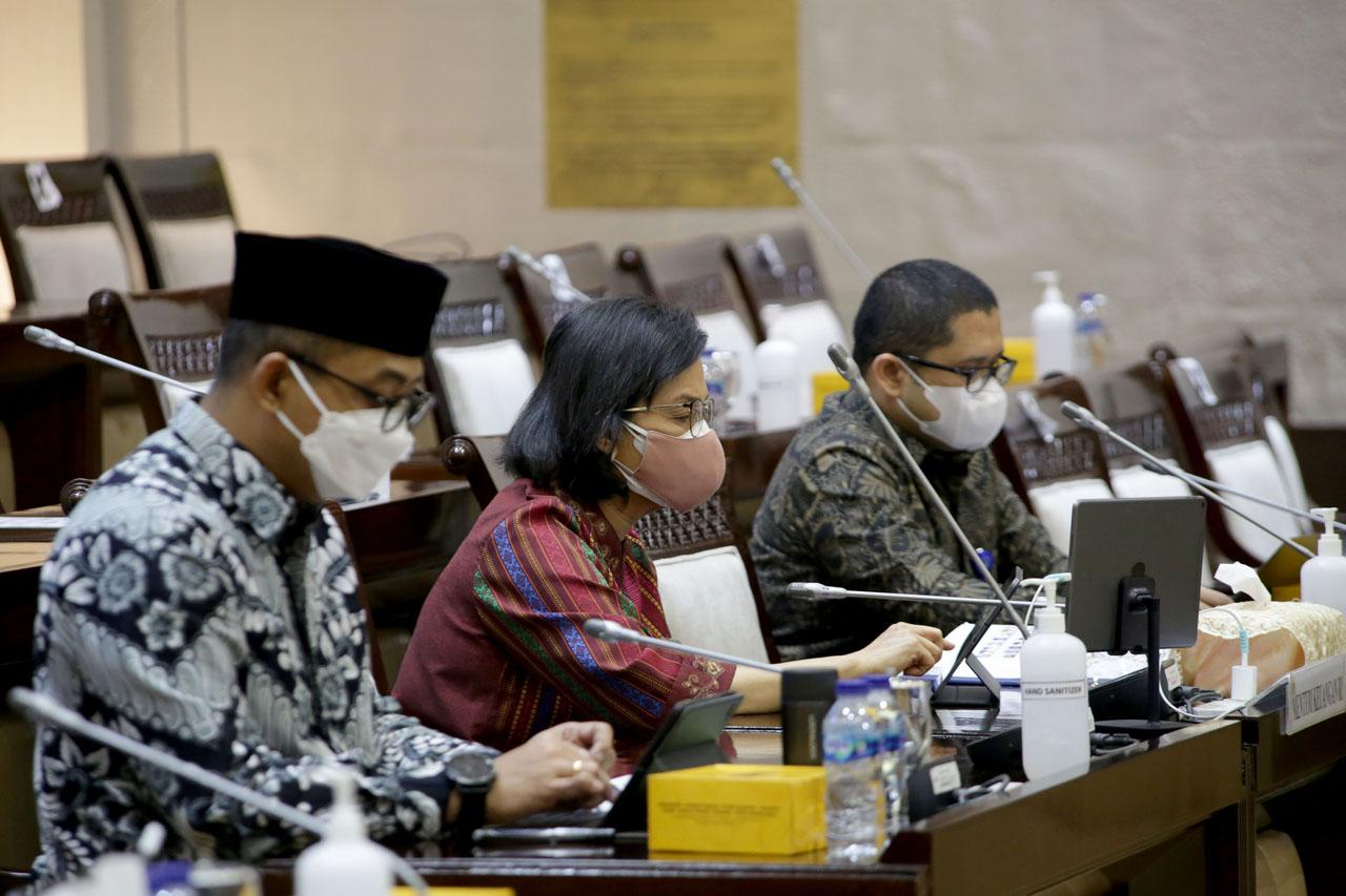 Raker, Menkeu dan Komisi...