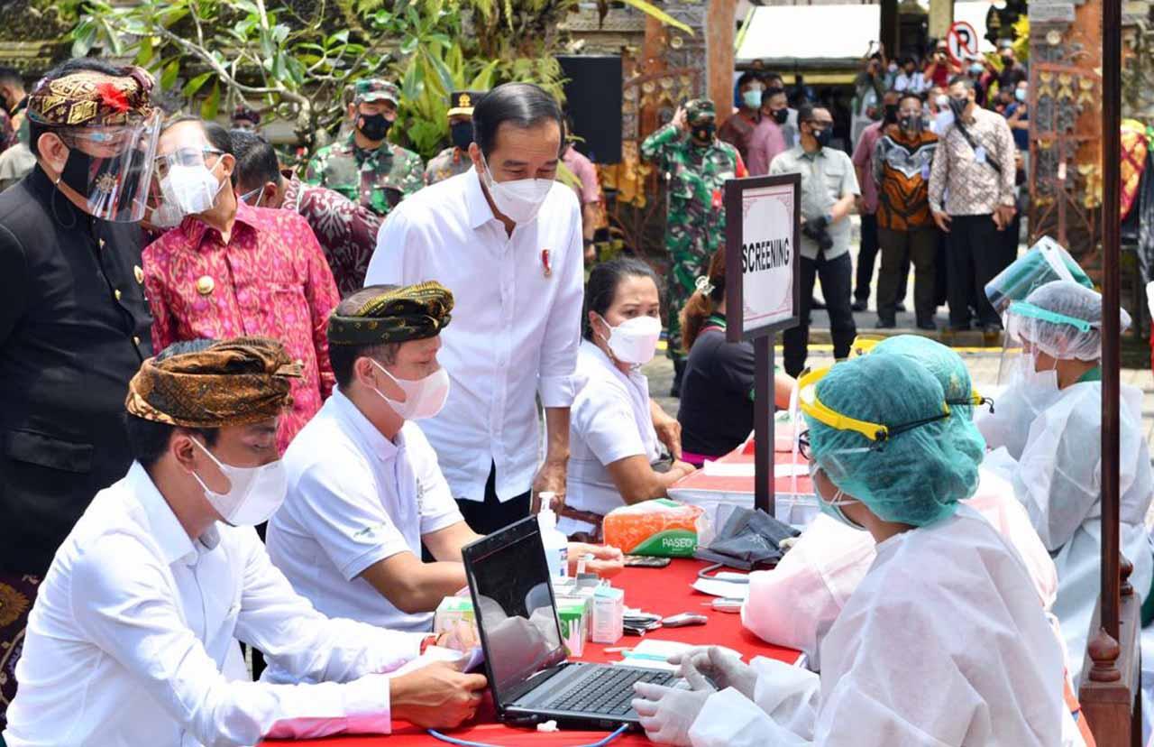 Jokowi Pantau Hanoman...