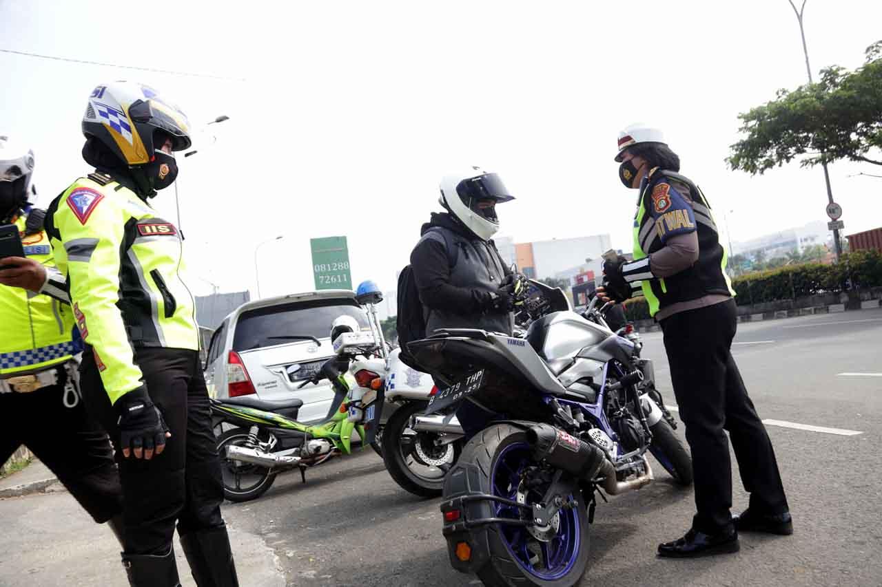 Terjaring Razia, Pengendara...