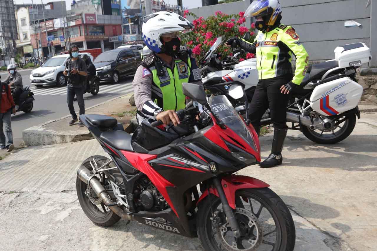Terjaring Razia, Pengendara...