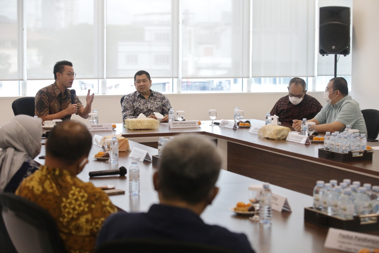 Bahas Kerjasama, John...