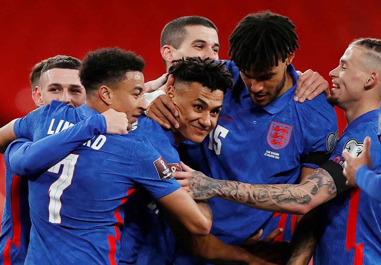 Inggris Libas San Marino...