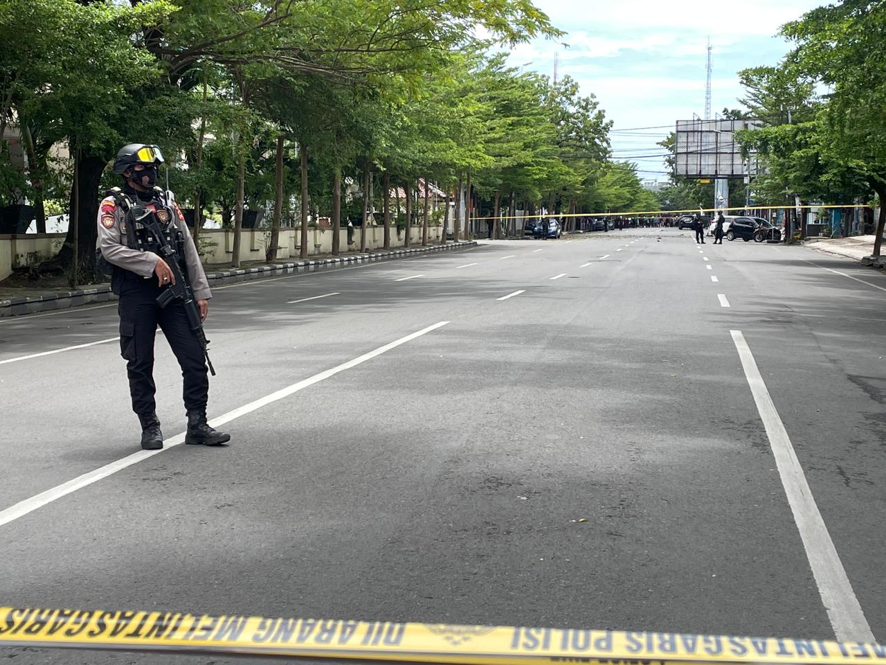 Polisi Sterilisasi Lokasi...