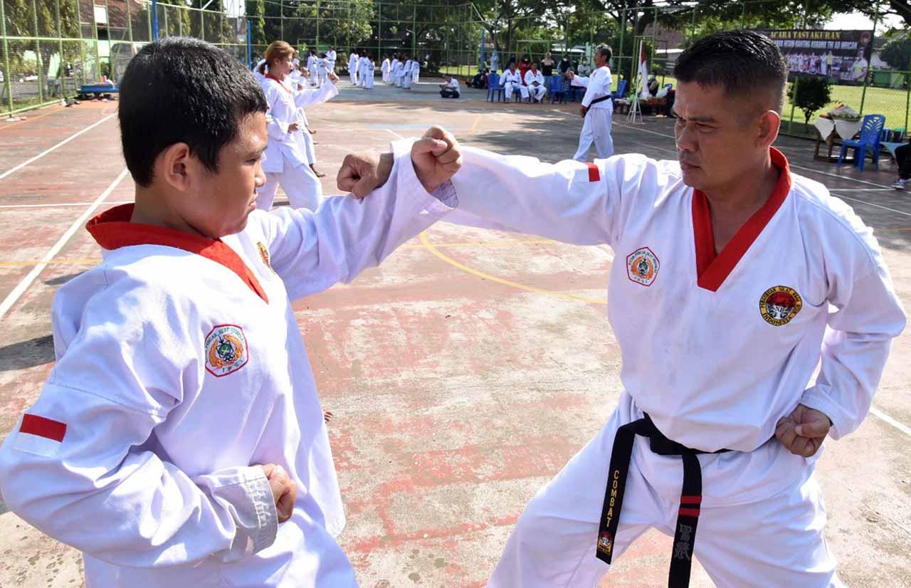 Aksi Pesilat Cilik saat...