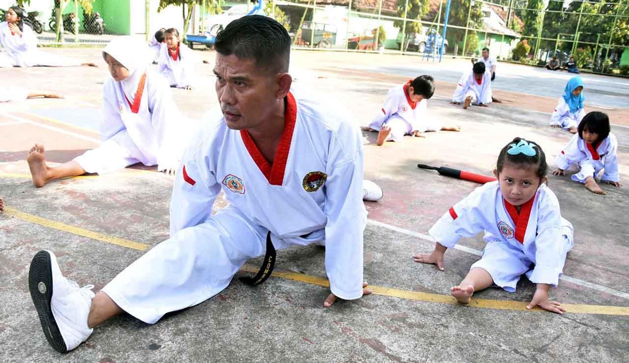 Aksi Pesilat Cilik saat...
