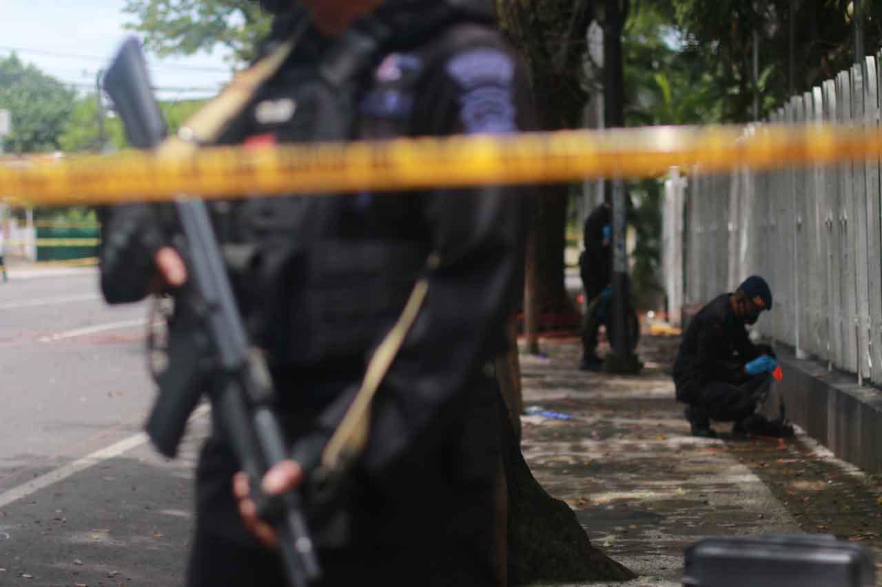Pasca Ledakan, Polisi...