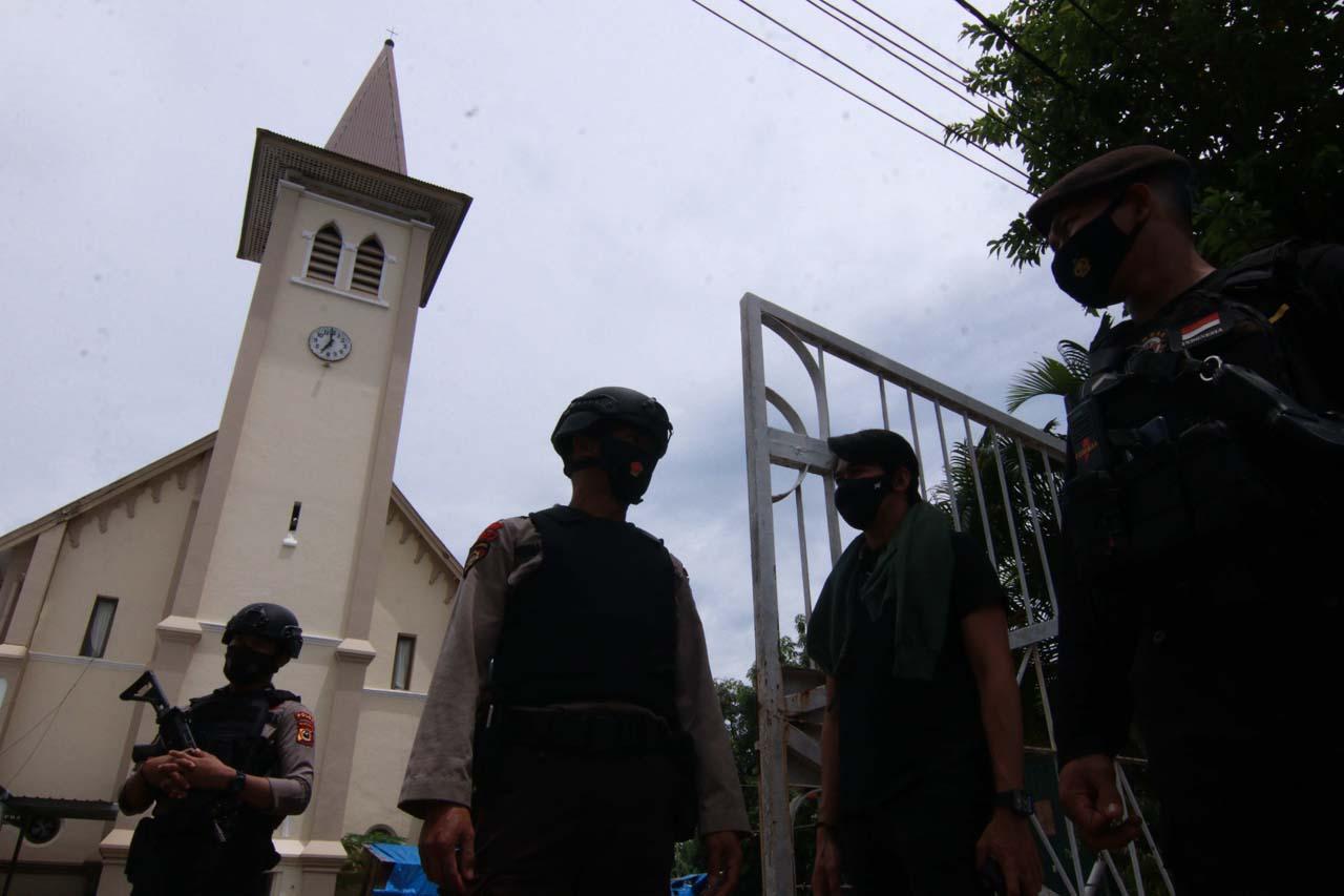 Pasca Ledakan, Polisi...