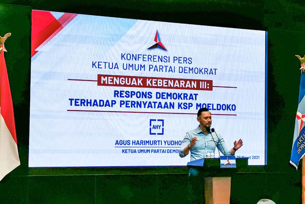 AHY Respon Pernyatan...