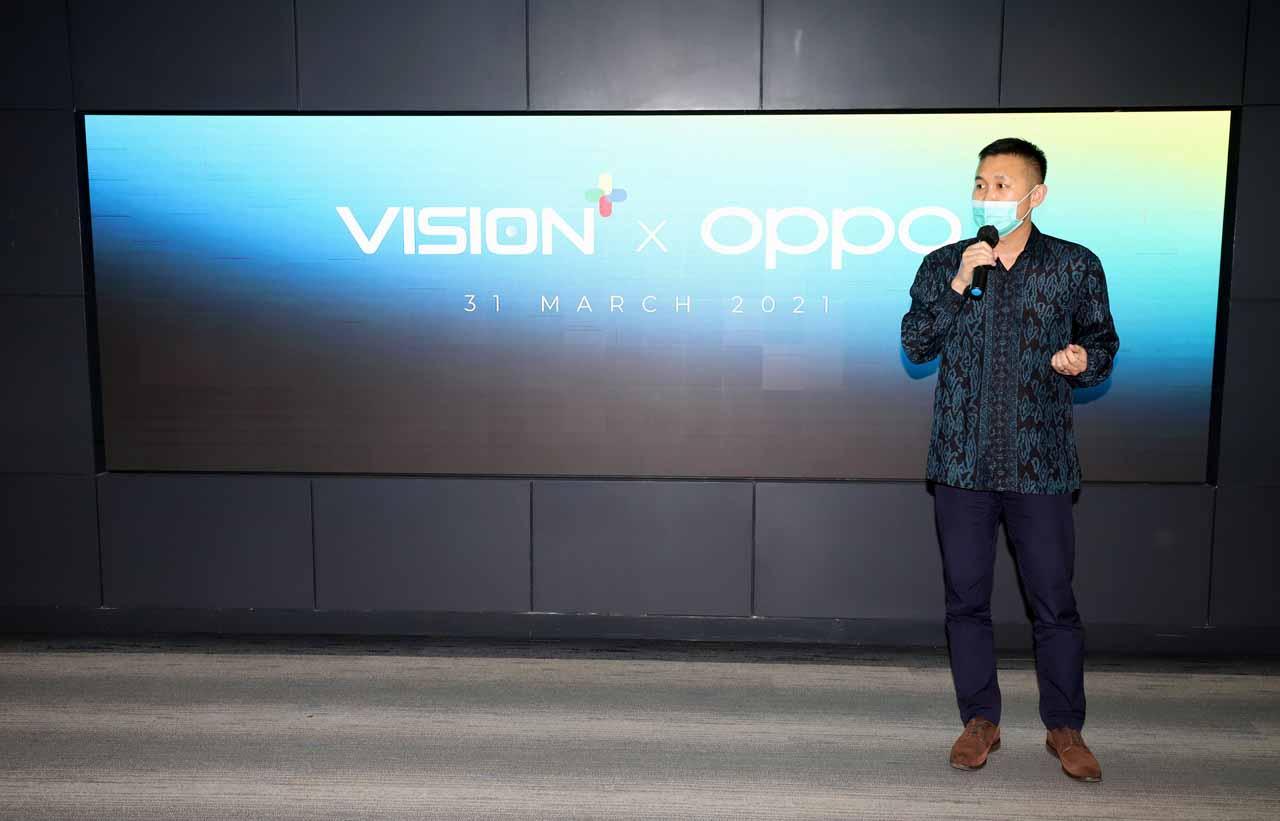 OPPO Gandeng Vision+...