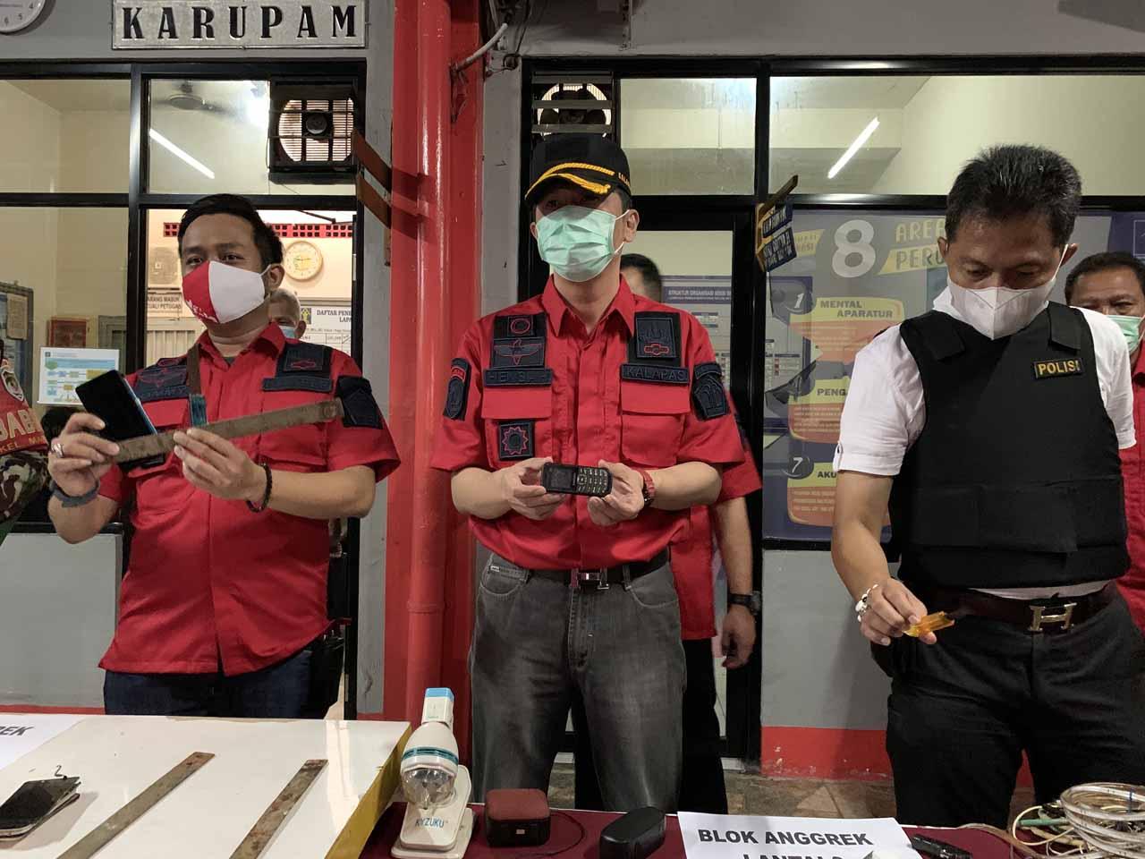 Sidak Lapas Bekasi,...