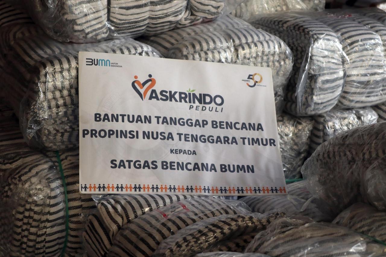Askrindo Salurkan Bantuan...