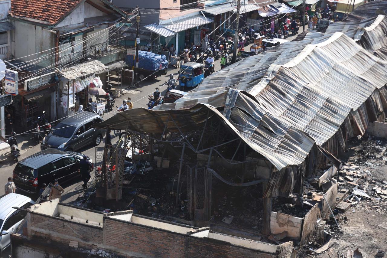 Pasca Kebakaran Pasar...
