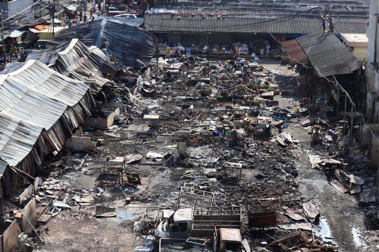 Pasca Kebakaran Pasar...