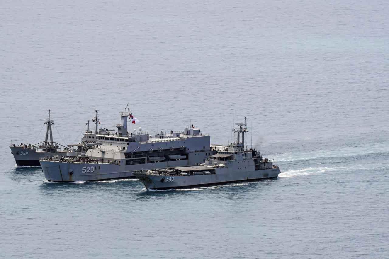 Formasi Sailing Pass...