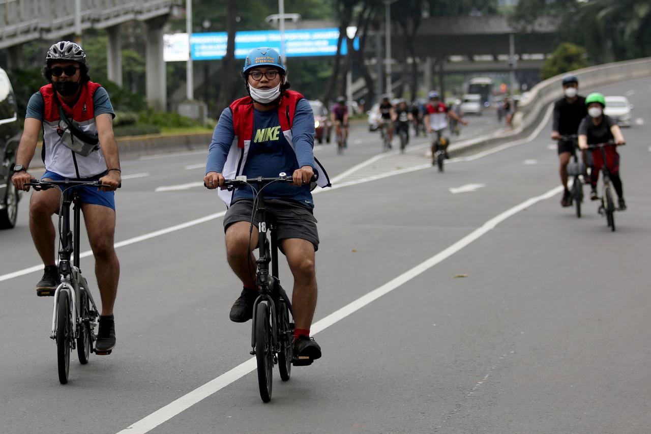Gowes Bareng Rute GBK-Monas,...