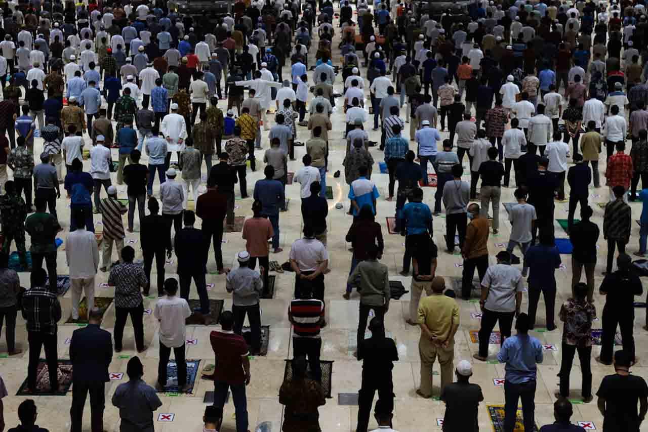 Begini Suasana Salat...