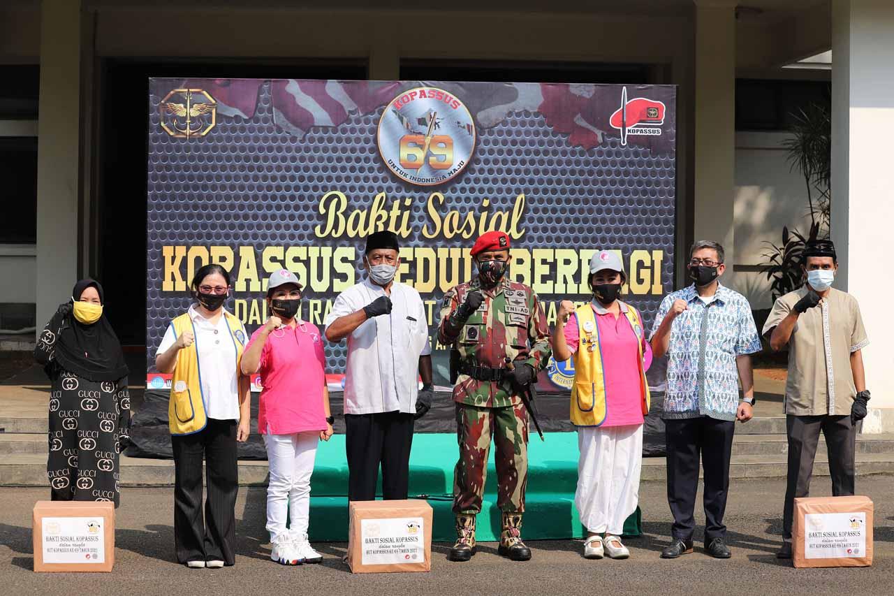 HUT ke-69, Kopassus...