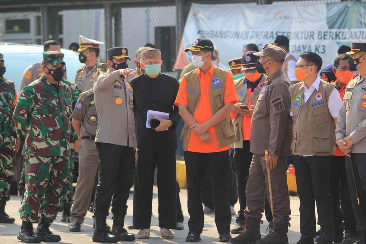 Kepala BNPB Cek Pos...