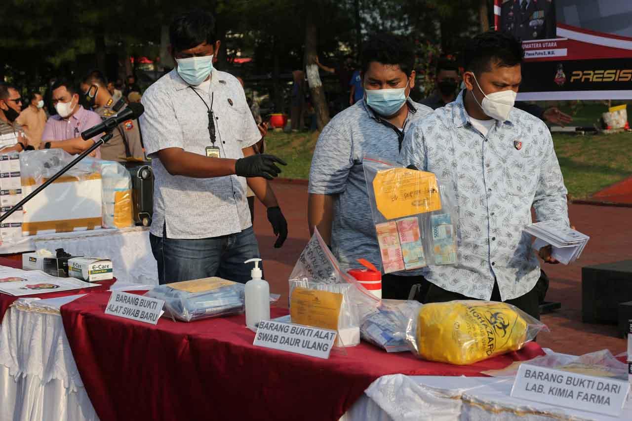 Polda Sumut Gelar Kasus...
