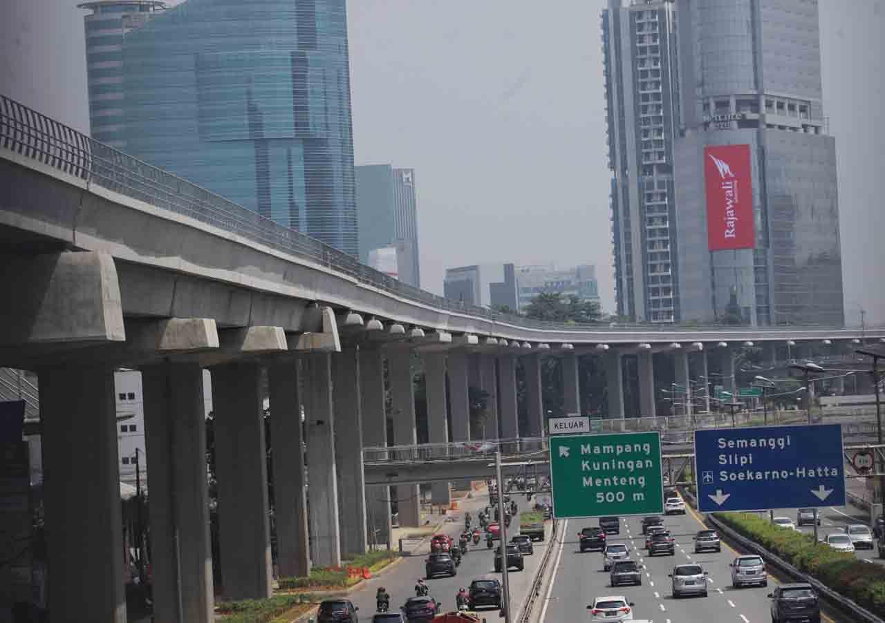 Rel LRT Jabodebek Sudah...