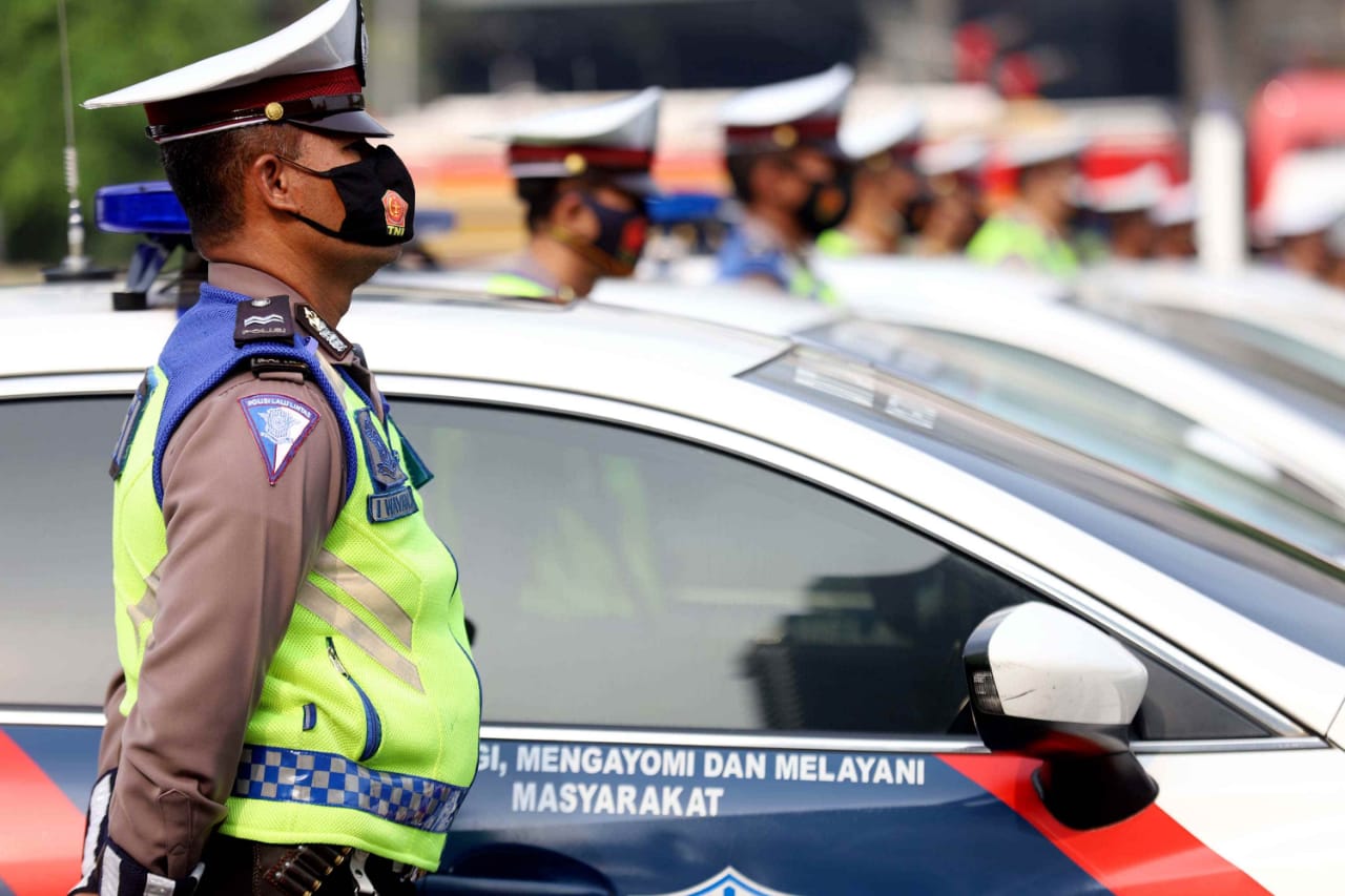 Polda Metro Jaya Gelar...