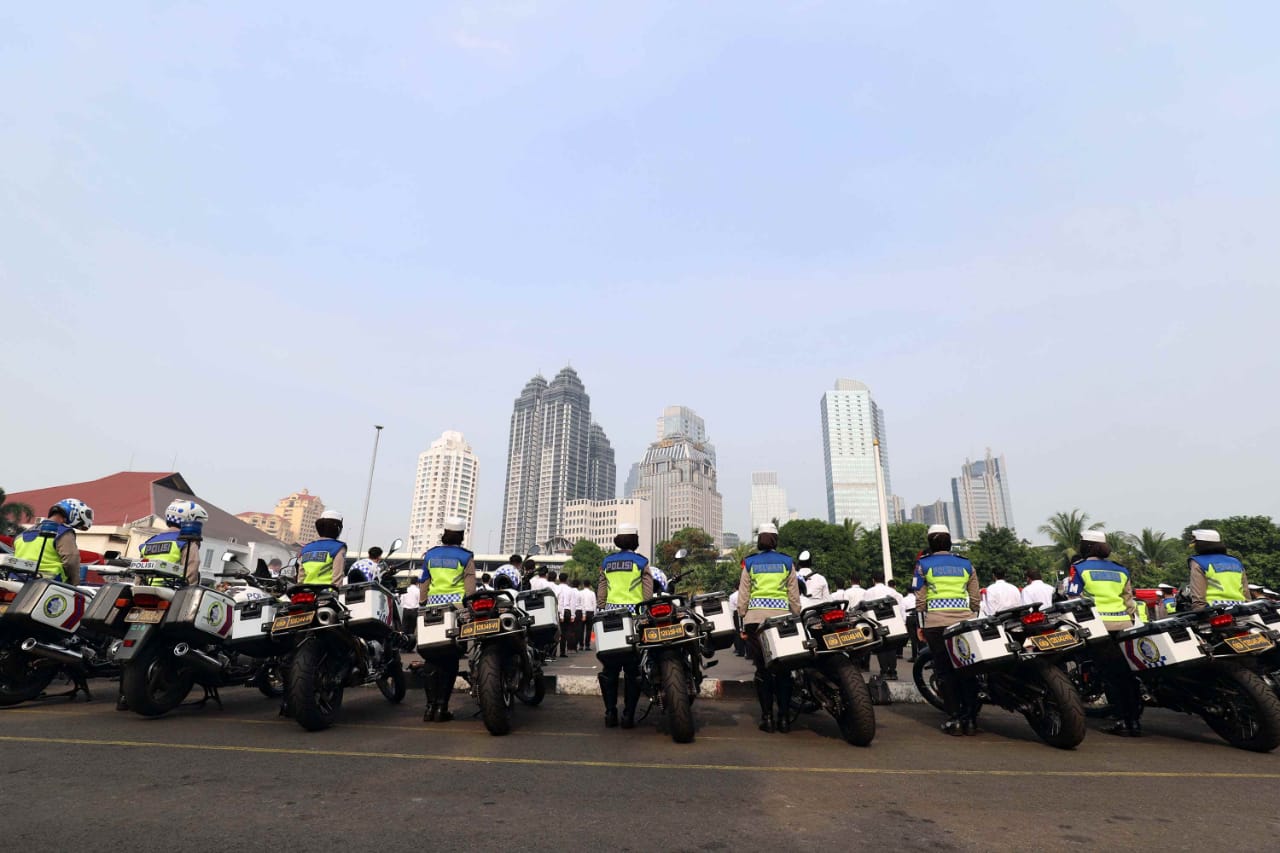 Polda Metro Jaya Gelar...