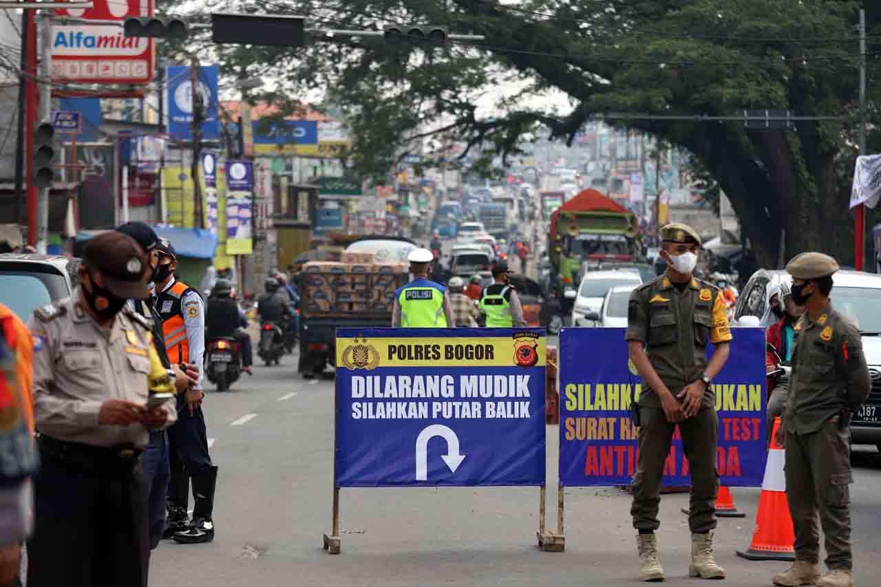 Penyekatan Mudik di...