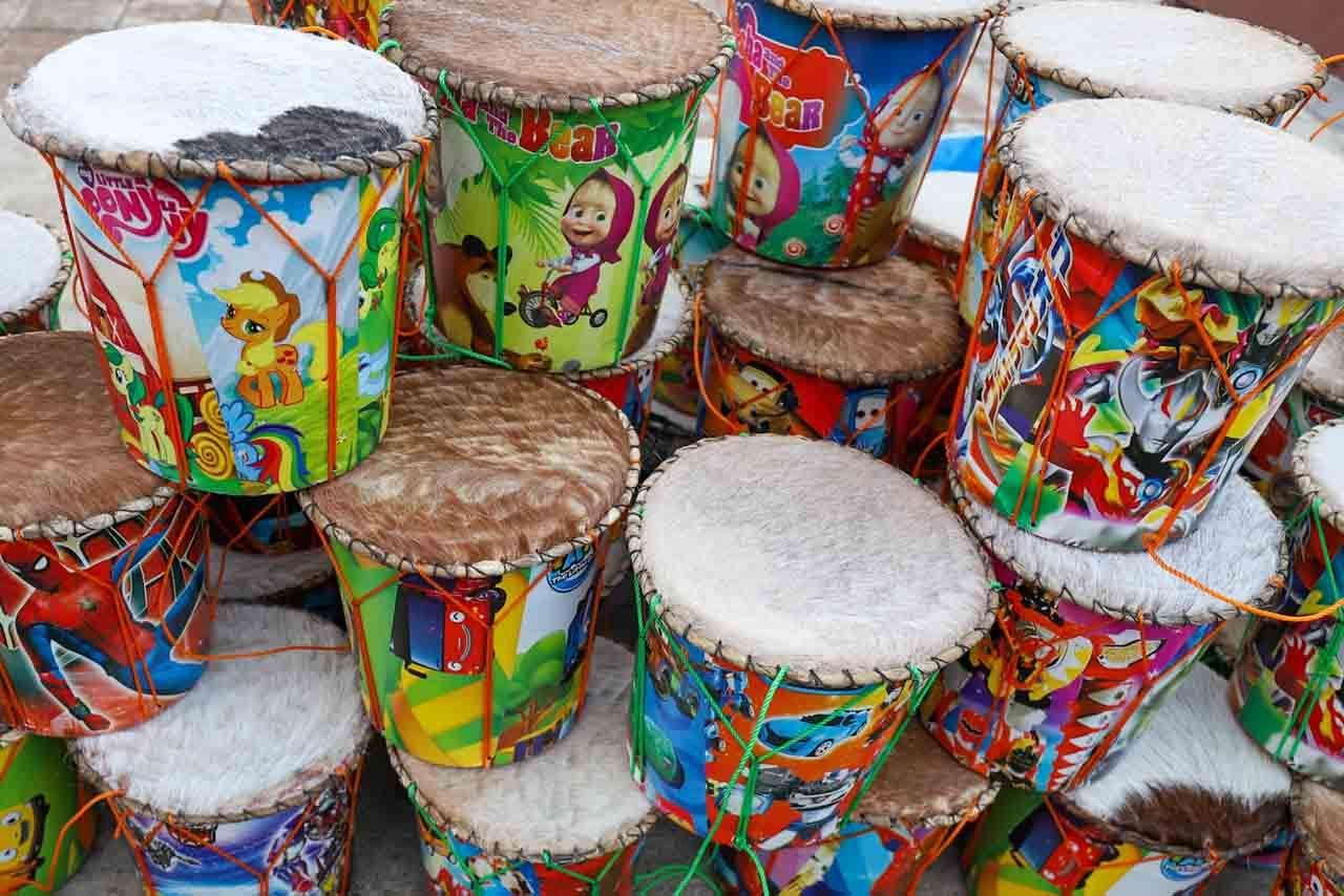 Bedug Bermotif Kartun...